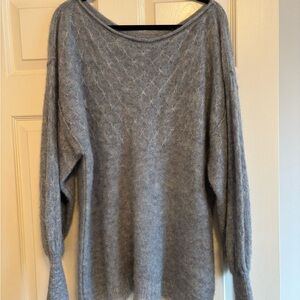 Free People Soft Blue Women's Sweater